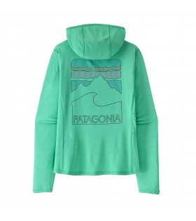 Блуза Patagonia Capilene Cool Sun Hoody - Peak Visions W's