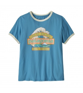 Тениска Patagonia Great Waves Ringer Tee W's