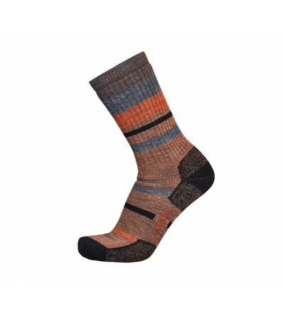 Point6 Mixed Stripe Medium Crew Socks