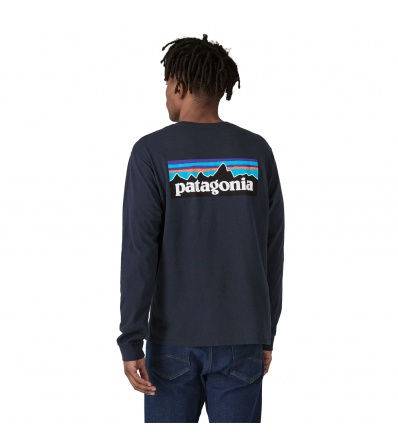 Chemisier Patagonia Long-Sleeved P-6 Logo Responsibili-Tee M's Summer 2025