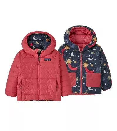 Детско Яке Patagonia Baby Reversible Down Sweater Hoody