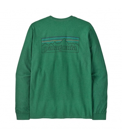 Chemisier Patagonia Long-Sleeved P-6 Logo Responsibili-Tee M's Summer 2025