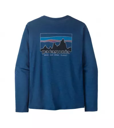 Patagonia Long-Sleeved Capilene Cool Daily Shirt - '73 Skyline M's