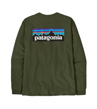 Chemisier Patagonia Long-Sleeved P-6 Logo Responsibili-Tee M's Summer 2025