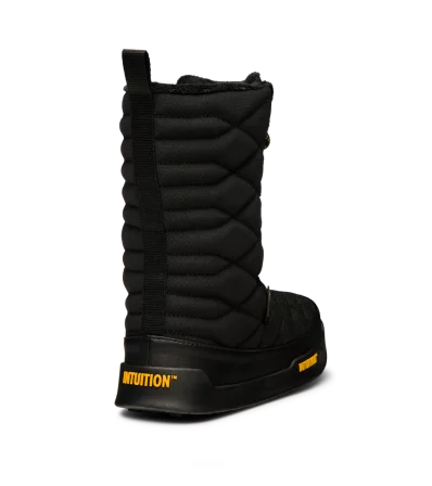 Intuition High Booties Black Gold