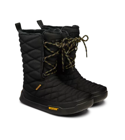 Intuition High Booties Black Gold