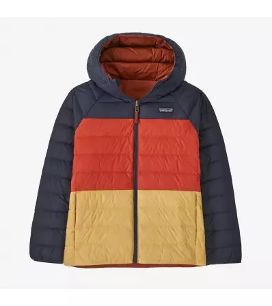 Patagonia Kids Reversible Down Sweater Hoody