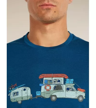 Icebreaker Merino 150 Tech Lite SS Tee Transportage M's