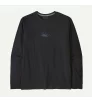 Блуза Patagonia Long Sleeve Berm Logo Responsibili-Tee M's