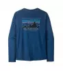 Patagonia Long-Sleeved Capilene Cool Daily Shirt - '73 Skyline M's