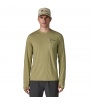 Patagonia Long-Sleeved Capilene Cool Sun Shirt - Fitz Roy Trout 40+ UPF M's