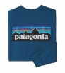 Chemisier Patagonia Long-Sleeved P-6 Logo Responsibili-Tee M's